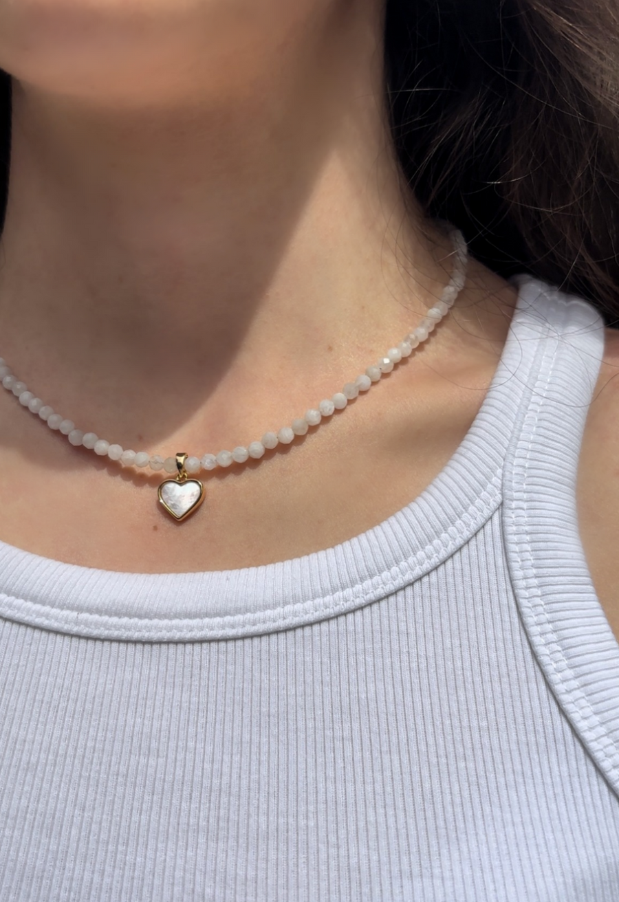Moonstone choker necklace discount